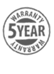 5 warranty - conditions apply